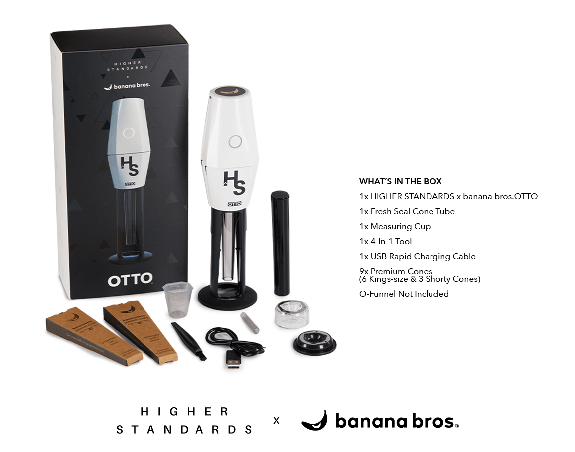 whats included with the otto grinder